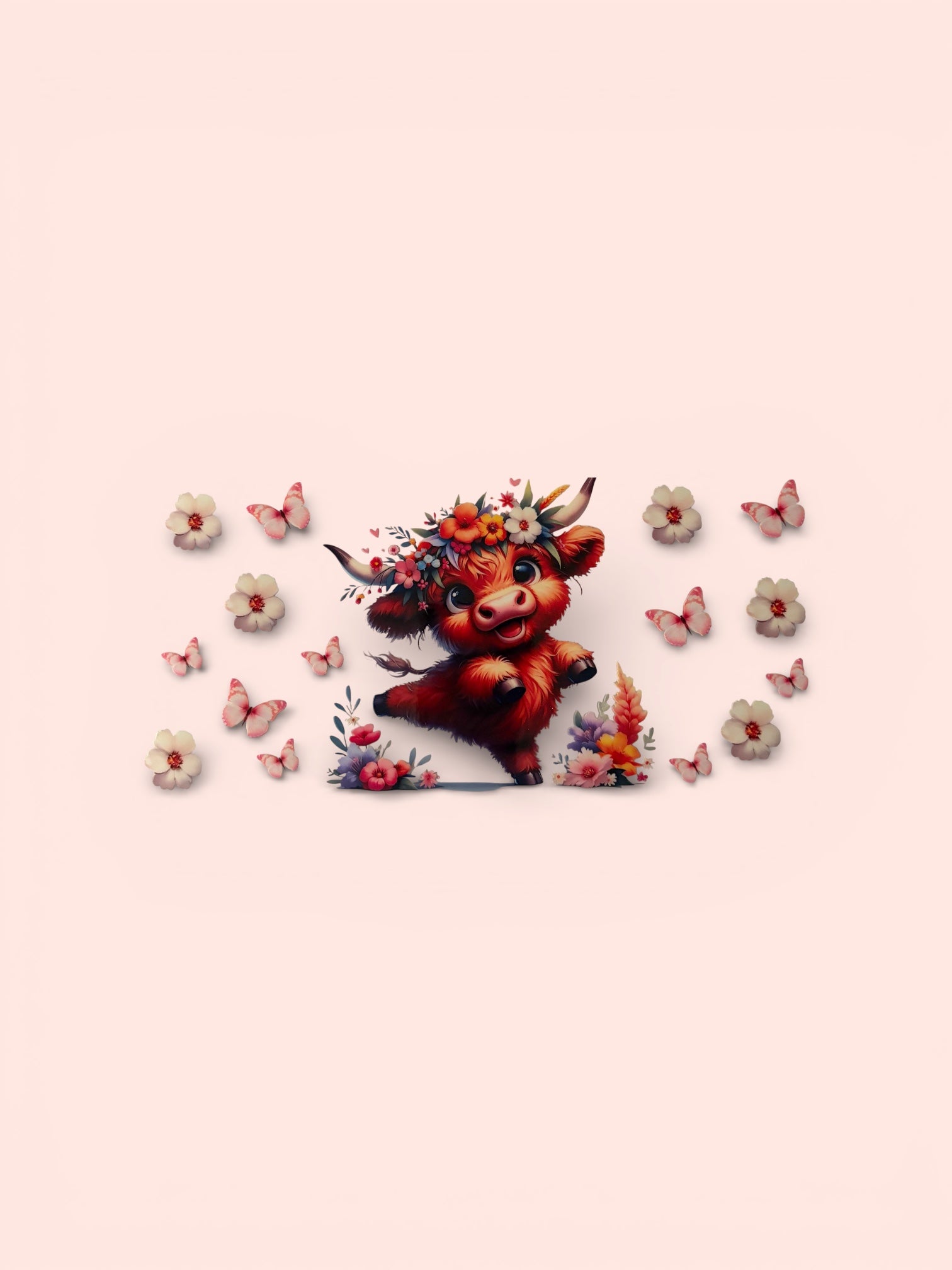 11 - Cow and Flowers