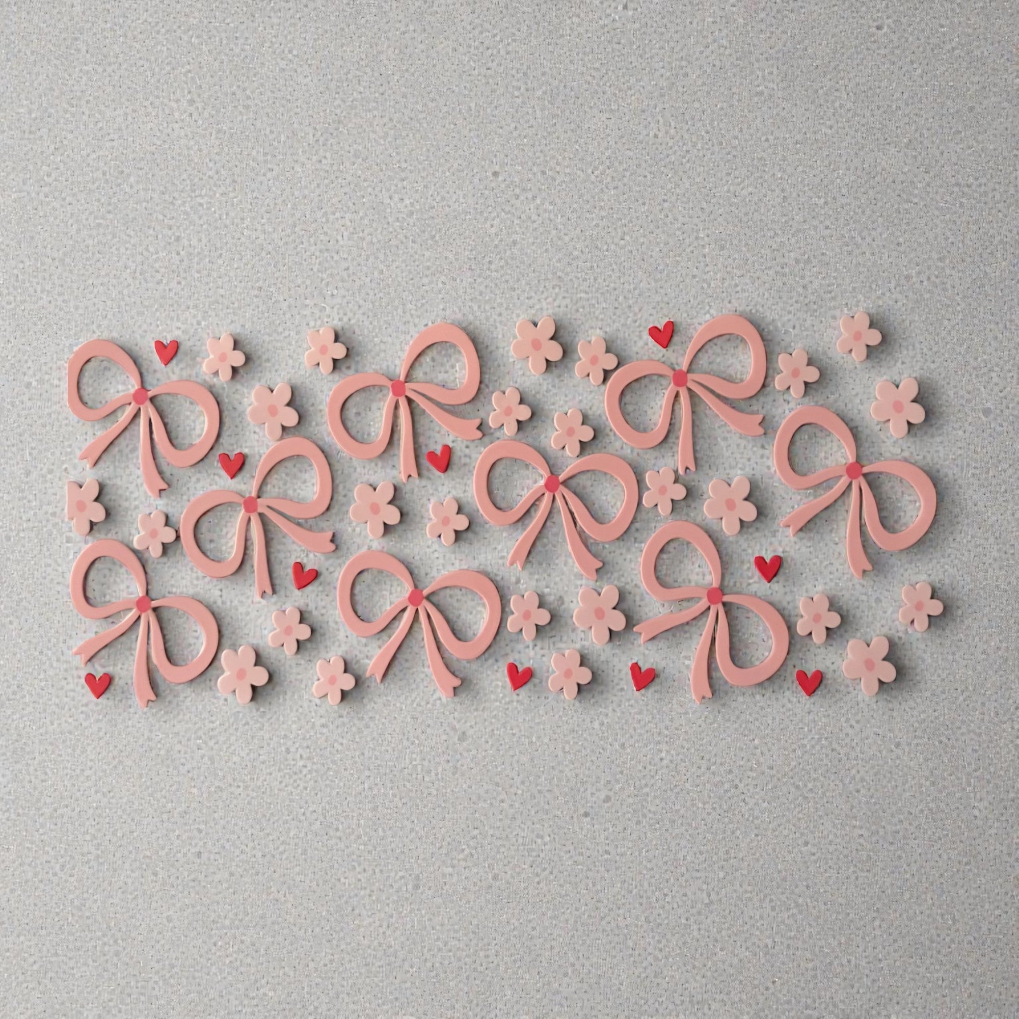 20 - Pink Bows & Daisies