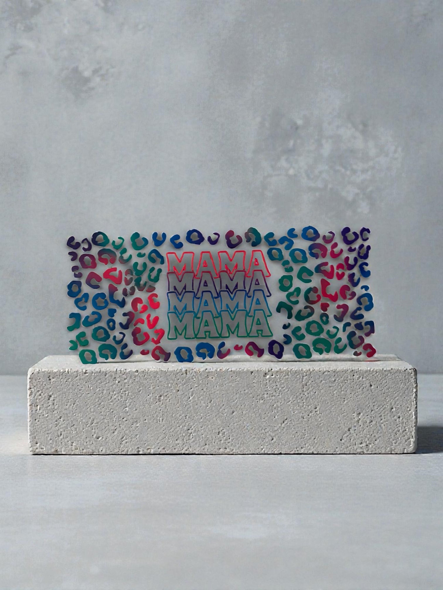42-Leopard Retro Mama