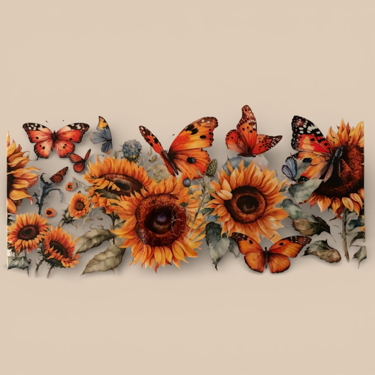 27 - Sunflowers & Butterflies