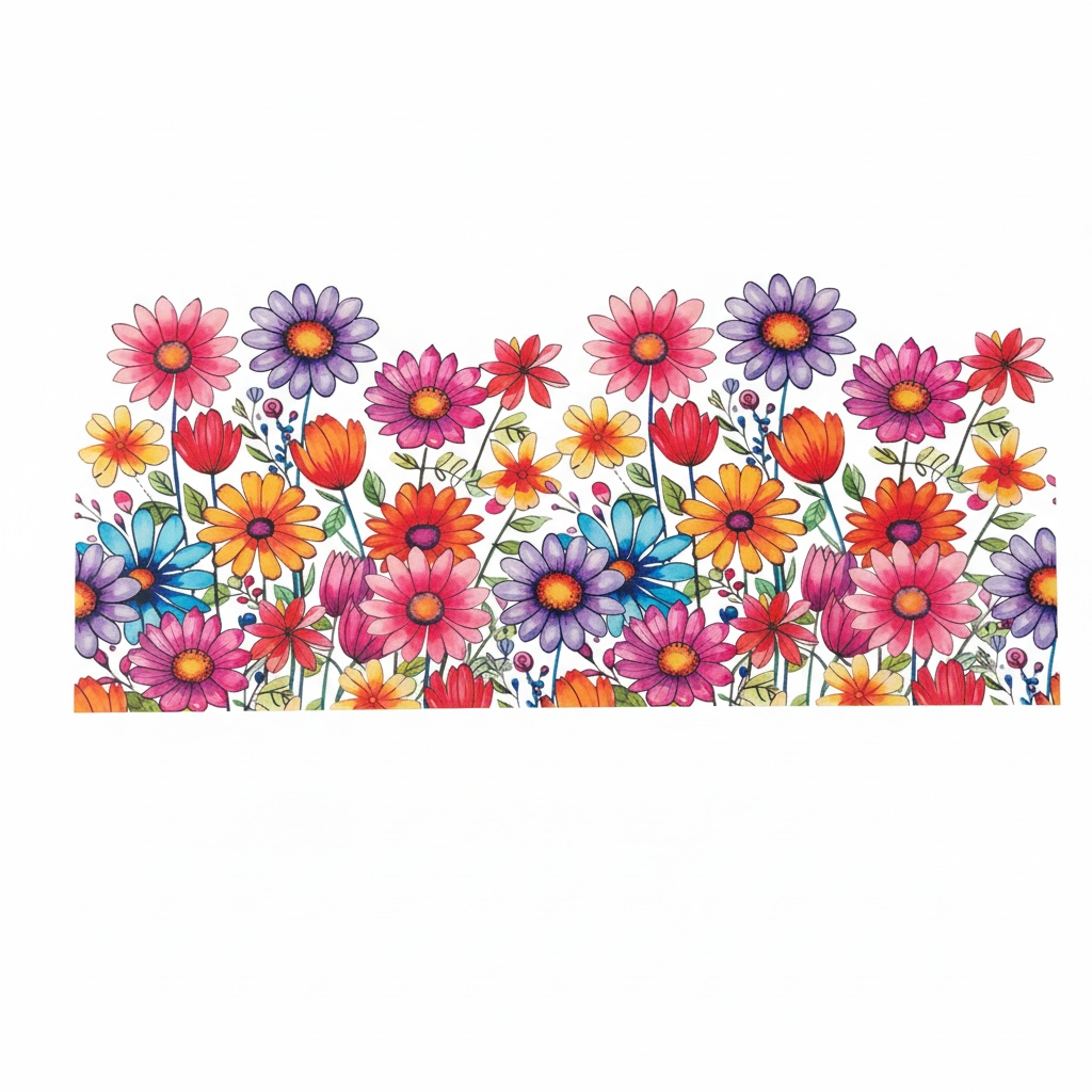 70-Colorful Wildflower